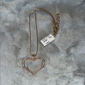 Brighton Gold Heart Pendant Necklace